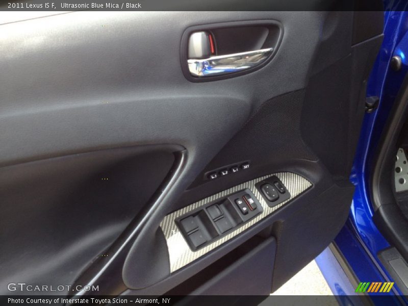 Ultrasonic Blue Mica / Black 2011 Lexus IS F