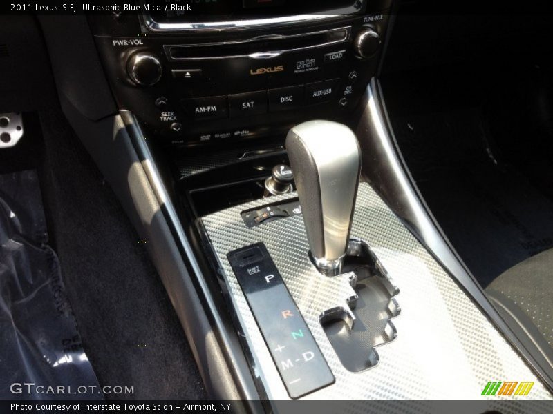  2011 IS F 8 Speed Sport Direct-Shift Automatic Shifter