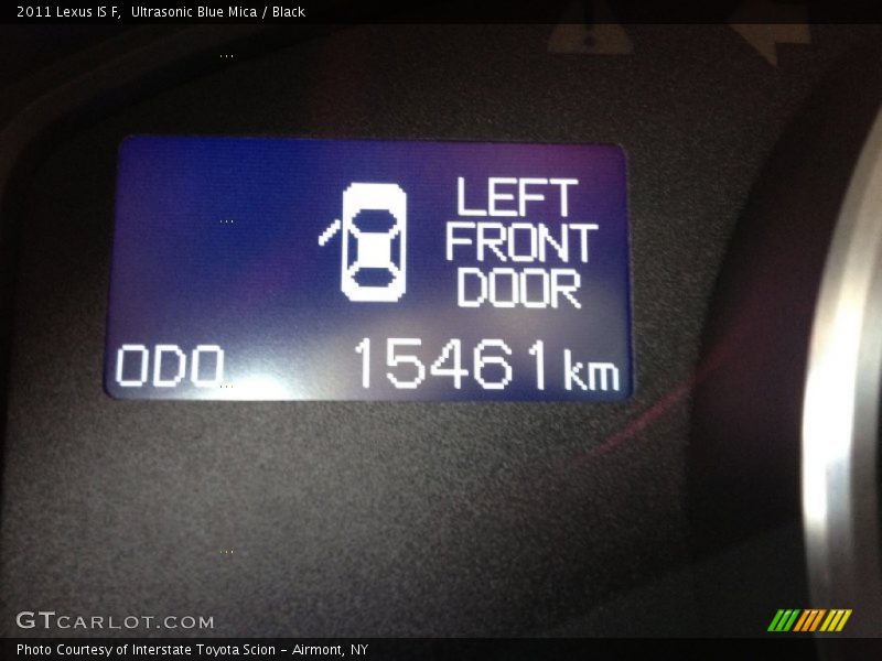 Ultrasonic Blue Mica / Black 2011 Lexus IS F