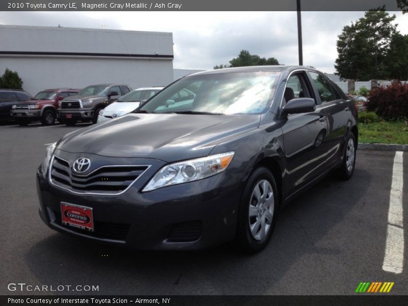 Magnetic Gray Metallic / Ash Gray 2010 Toyota Camry LE