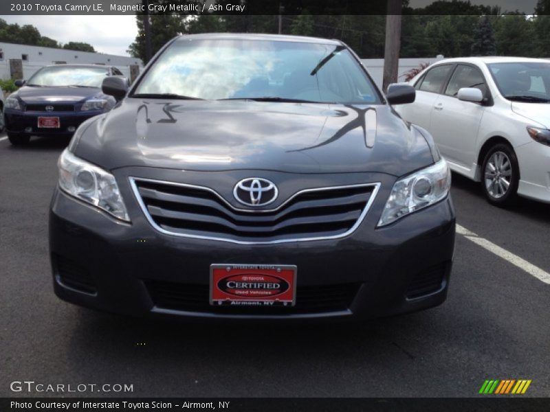 Magnetic Gray Metallic / Ash Gray 2010 Toyota Camry LE