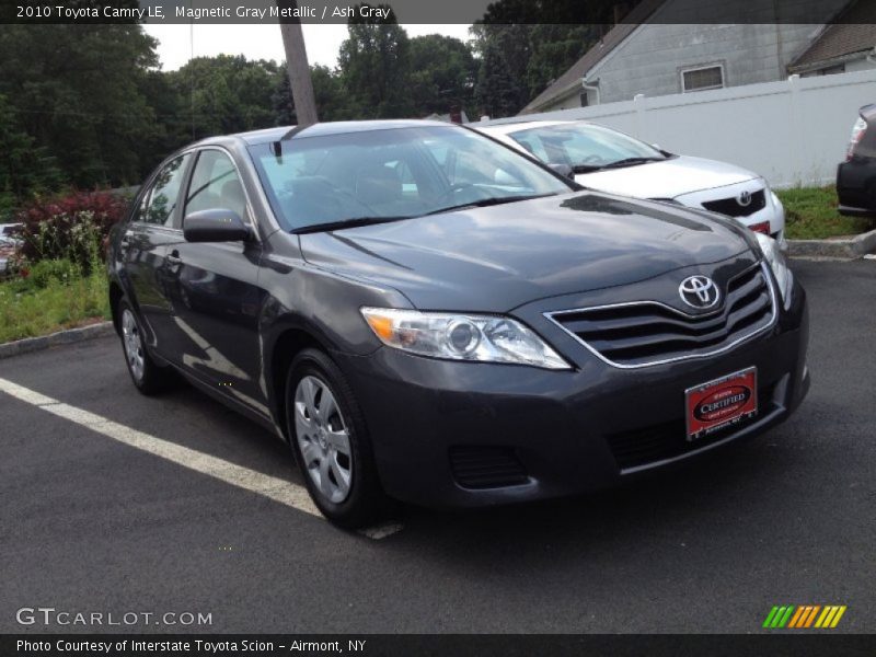 Magnetic Gray Metallic / Ash Gray 2010 Toyota Camry LE