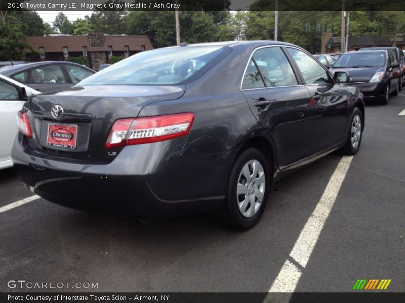 Magnetic Gray Metallic / Ash Gray 2010 Toyota Camry LE