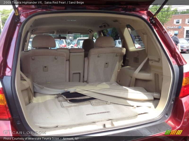 Salsa Red Pearl / Sand Beige 2009 Toyota Highlander V6