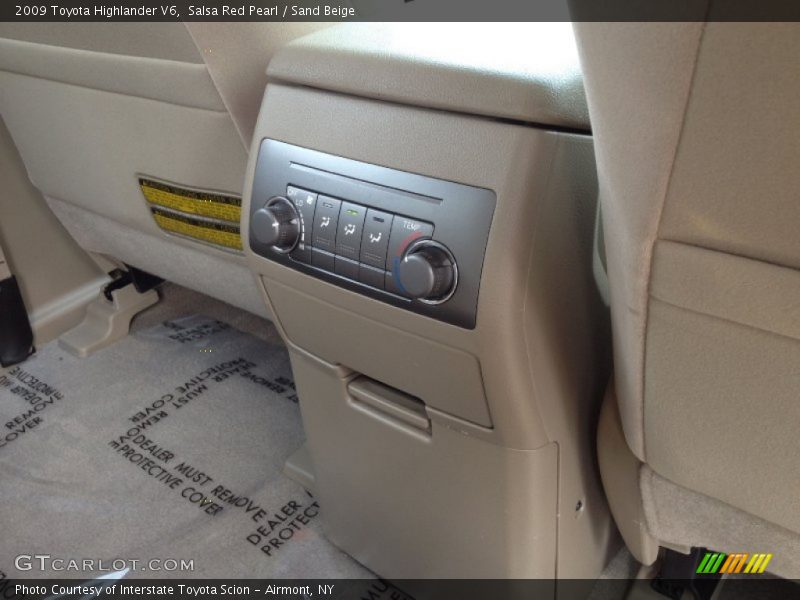 Salsa Red Pearl / Sand Beige 2009 Toyota Highlander V6