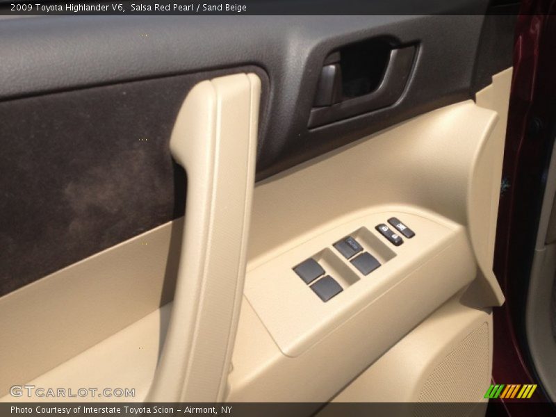 Salsa Red Pearl / Sand Beige 2009 Toyota Highlander V6
