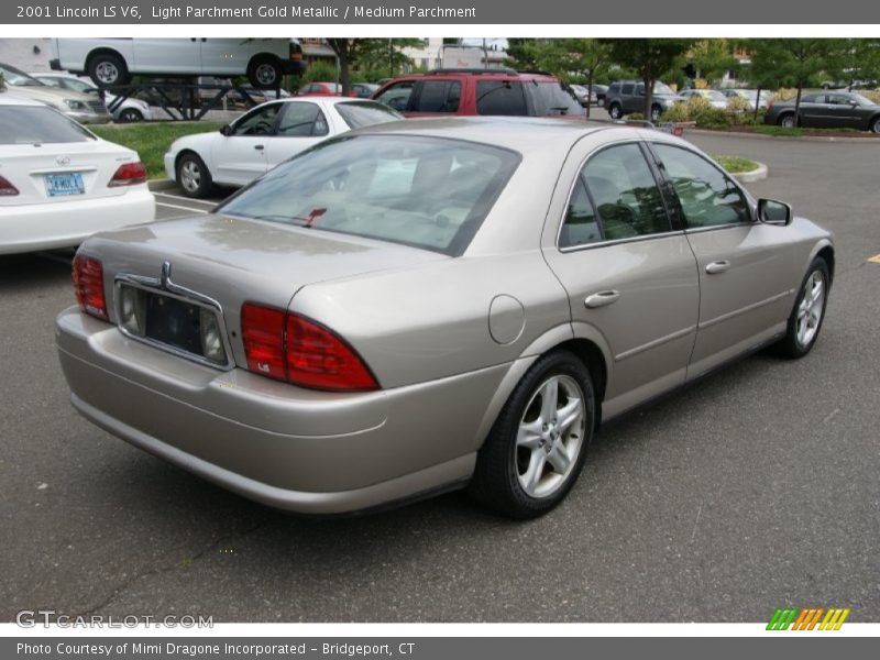 Light Parchment Gold Metallic / Medium Parchment 2001 Lincoln LS V6