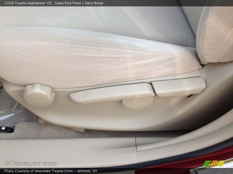 Salsa Red Pearl / Sand Beige 2009 Toyota Highlander V6