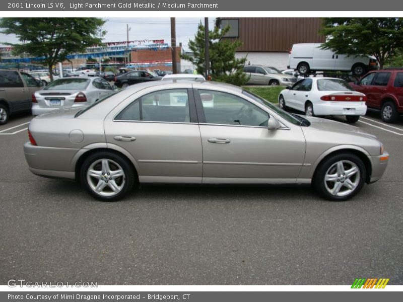 Light Parchment Gold Metallic / Medium Parchment 2001 Lincoln LS V6