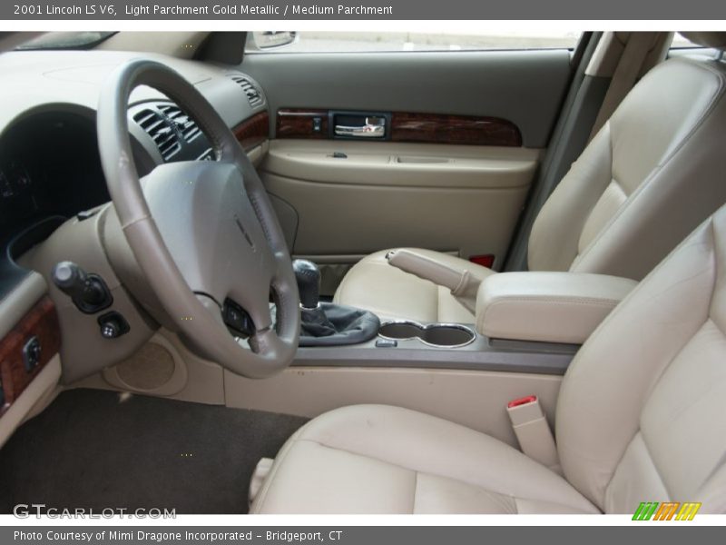 Light Parchment Gold Metallic / Medium Parchment 2001 Lincoln LS V6