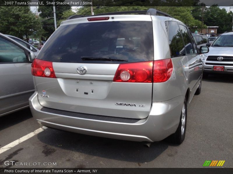 Silver Shadow Pearl / Stone 2007 Toyota Sienna LE