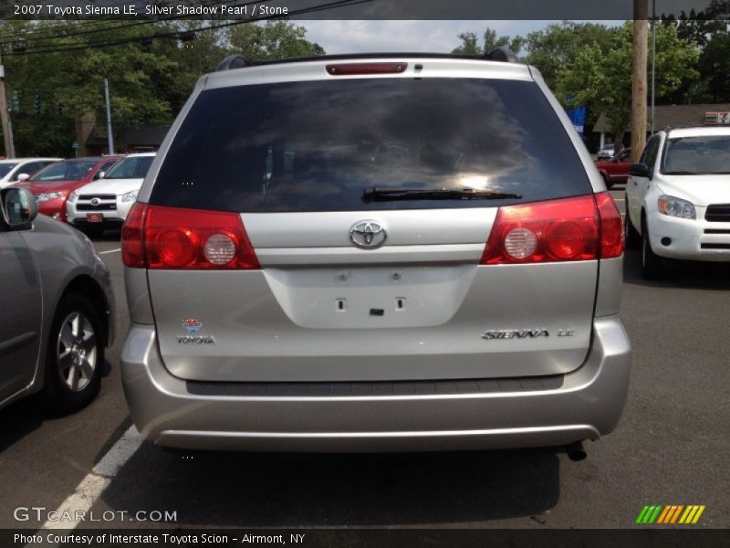 Silver Shadow Pearl / Stone 2007 Toyota Sienna LE