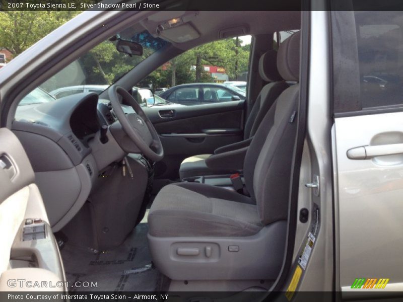 Silver Shadow Pearl / Stone 2007 Toyota Sienna LE