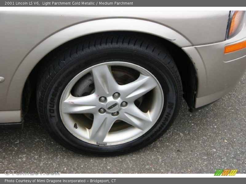 Light Parchment Gold Metallic / Medium Parchment 2001 Lincoln LS V6