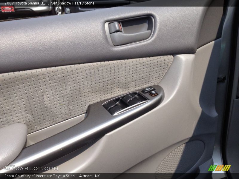 Silver Shadow Pearl / Stone 2007 Toyota Sienna LE