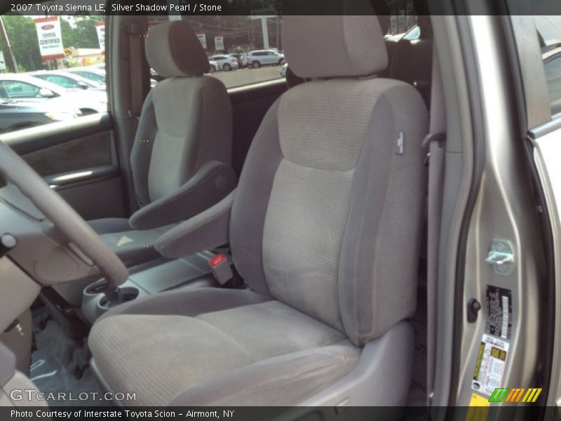 Silver Shadow Pearl / Stone 2007 Toyota Sienna LE