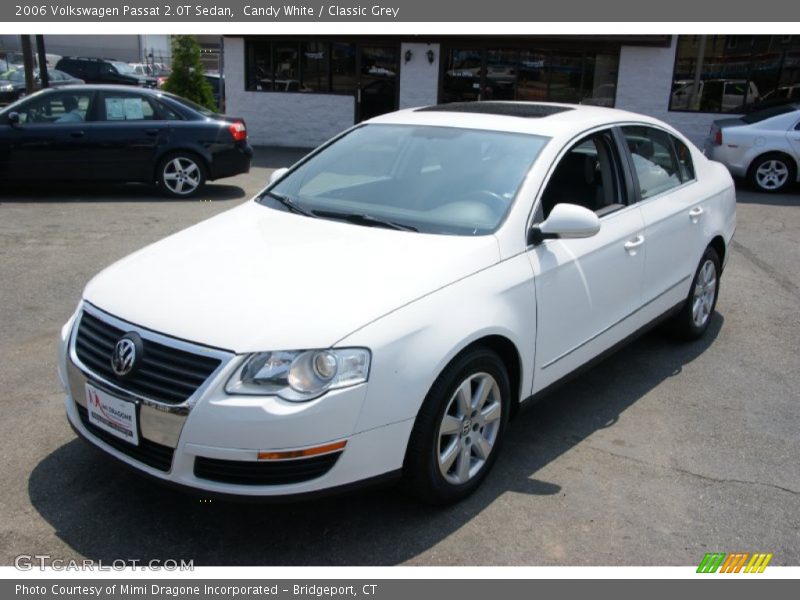 Candy White / Classic Grey 2006 Volkswagen Passat 2.0T Sedan