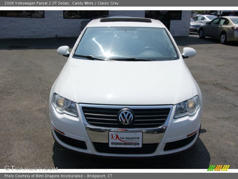 Candy White / Classic Grey 2006 Volkswagen Passat 2.0T Sedan