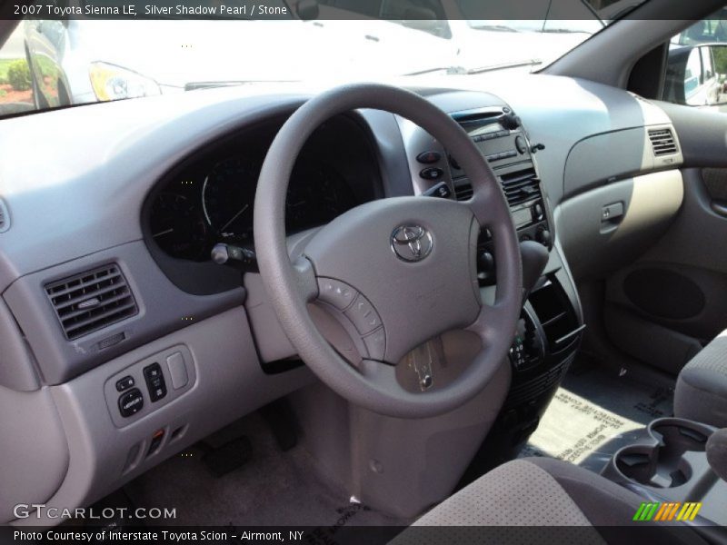 Silver Shadow Pearl / Stone 2007 Toyota Sienna LE