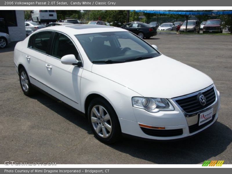 Candy White / Classic Grey 2006 Volkswagen Passat 2.0T Sedan