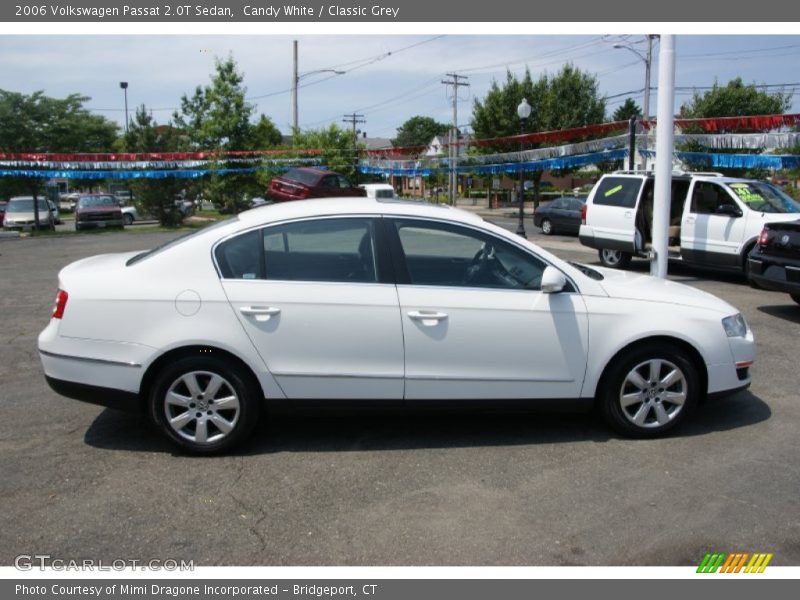Candy White / Classic Grey 2006 Volkswagen Passat 2.0T Sedan