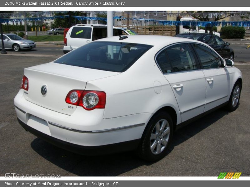 Candy White / Classic Grey 2006 Volkswagen Passat 2.0T Sedan