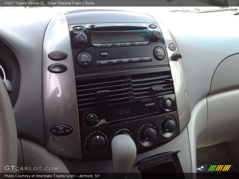 Silver Shadow Pearl / Stone 2007 Toyota Sienna LE
