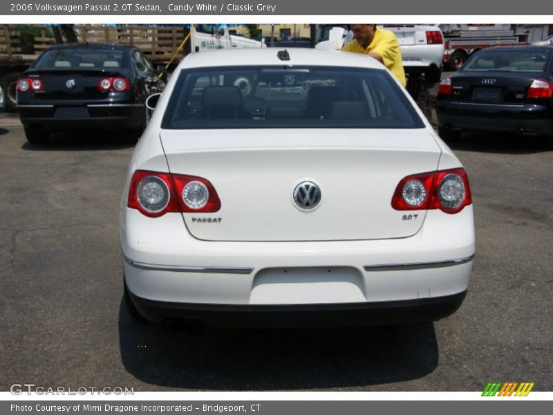 Candy White / Classic Grey 2006 Volkswagen Passat 2.0T Sedan