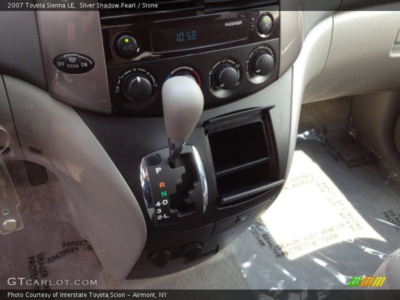 Silver Shadow Pearl / Stone 2007 Toyota Sienna LE
