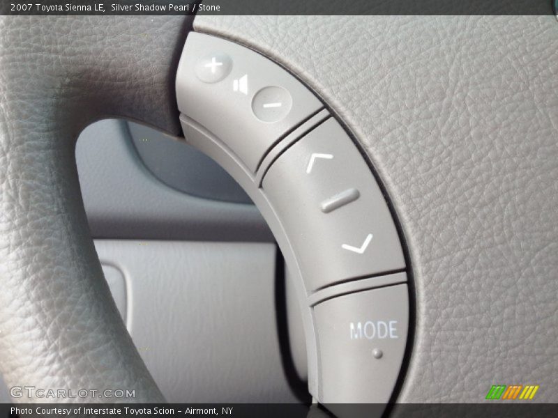 Silver Shadow Pearl / Stone 2007 Toyota Sienna LE