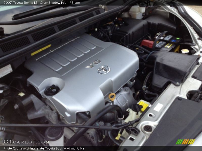 Silver Shadow Pearl / Stone 2007 Toyota Sienna LE