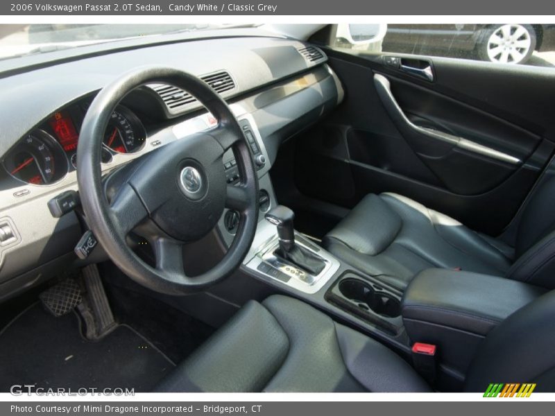 Candy White / Classic Grey 2006 Volkswagen Passat 2.0T Sedan
