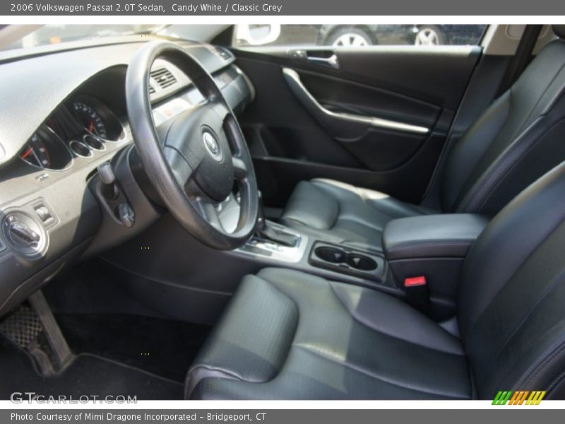 Candy White / Classic Grey 2006 Volkswagen Passat 2.0T Sedan