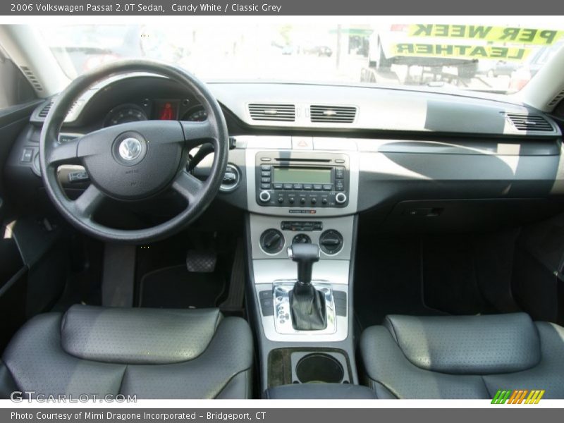 Candy White / Classic Grey 2006 Volkswagen Passat 2.0T Sedan