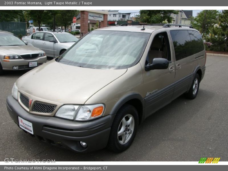 Light Taupe Metallic / Taupe 2003 Pontiac Montana