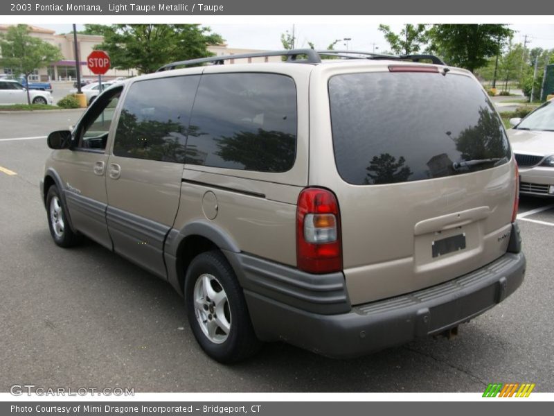 Light Taupe Metallic / Taupe 2003 Pontiac Montana