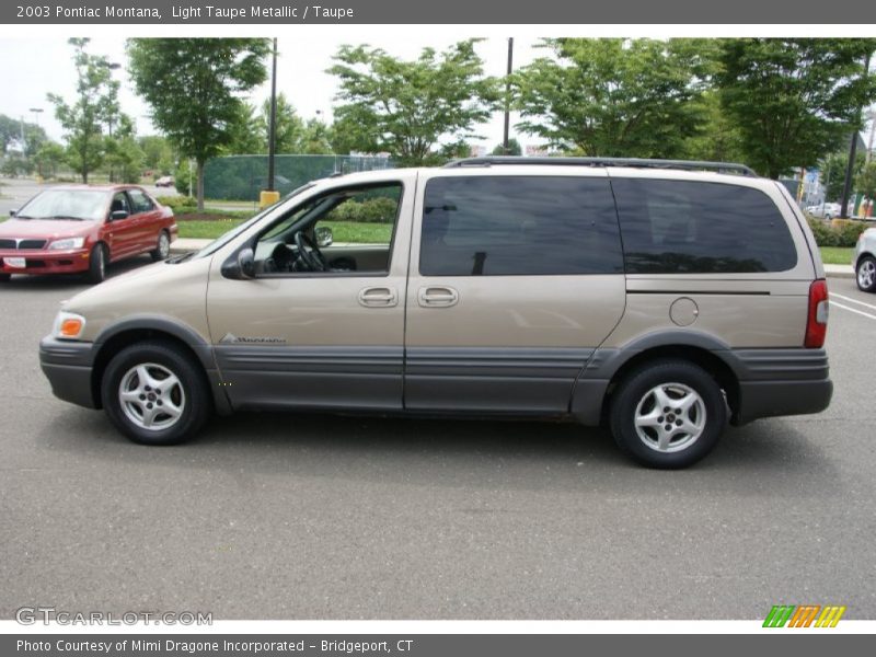 Light Taupe Metallic / Taupe 2003 Pontiac Montana