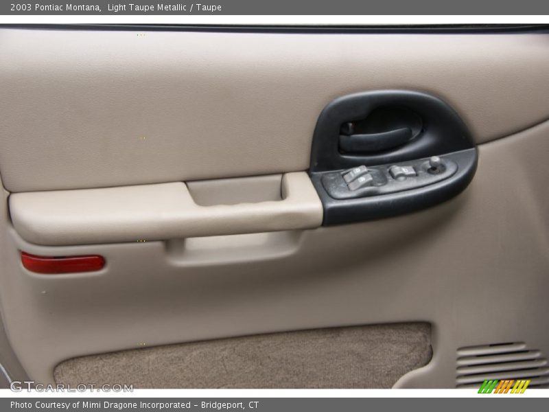 Light Taupe Metallic / Taupe 2003 Pontiac Montana