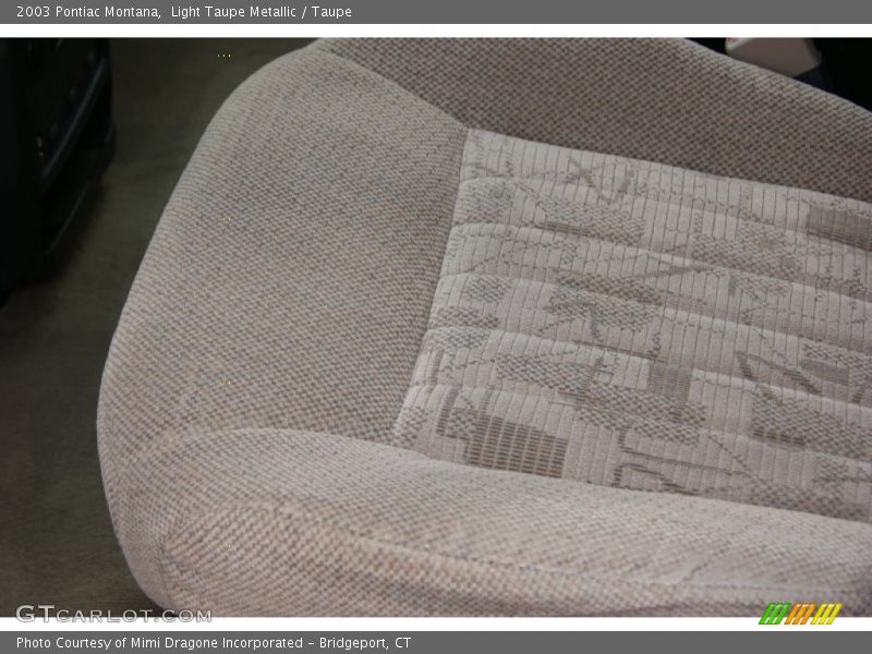 Light Taupe Metallic / Taupe 2003 Pontiac Montana