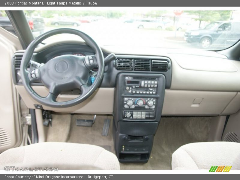 Light Taupe Metallic / Taupe 2003 Pontiac Montana