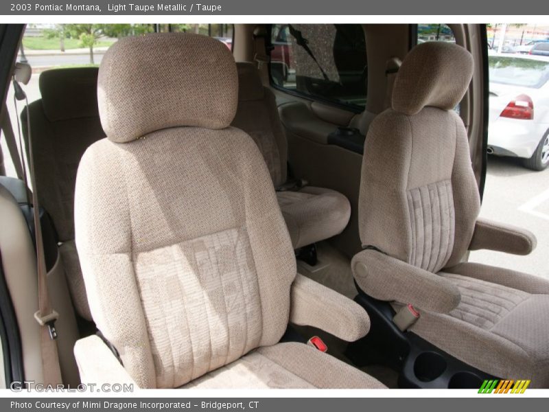 Light Taupe Metallic / Taupe 2003 Pontiac Montana