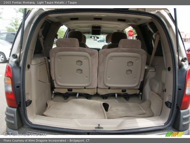 Light Taupe Metallic / Taupe 2003 Pontiac Montana