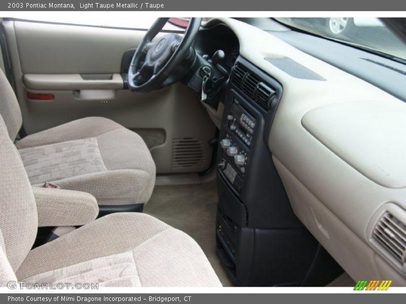 Light Taupe Metallic / Taupe 2003 Pontiac Montana
