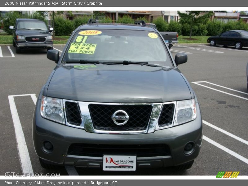 Storm Gray / Graphite 2008 Nissan Pathfinder S 4x4