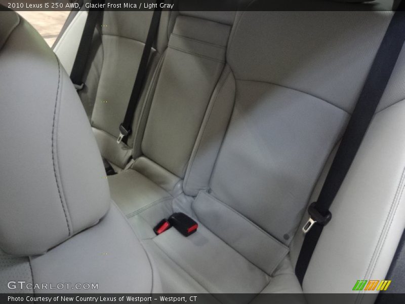Glacier Frost Mica / Light Gray 2010 Lexus IS 250 AWD