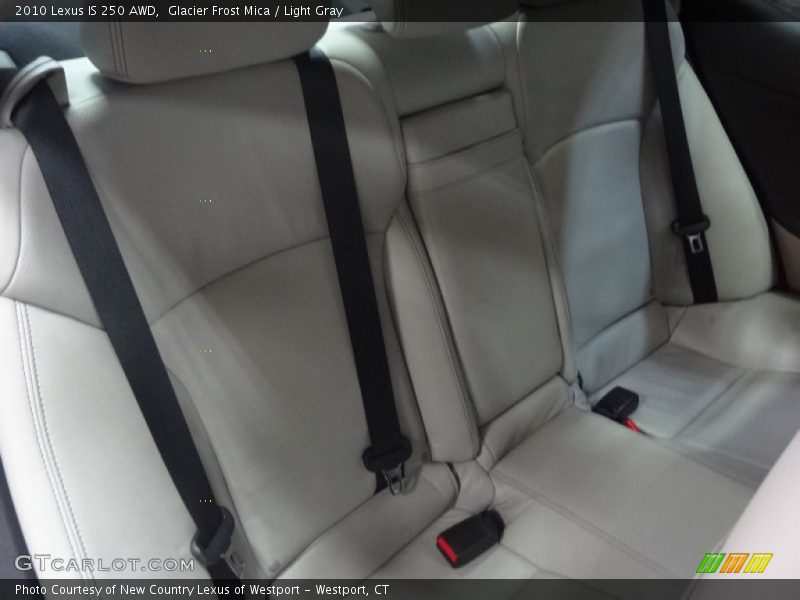 Glacier Frost Mica / Light Gray 2010 Lexus IS 250 AWD