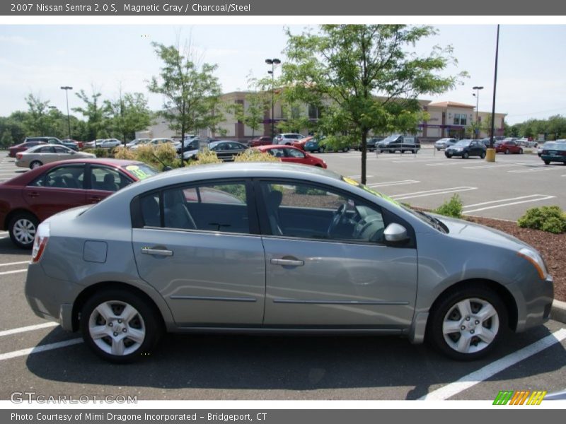 Magnetic Gray / Charcoal/Steel 2007 Nissan Sentra 2.0 S