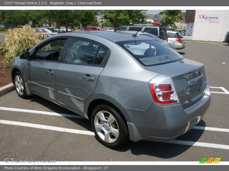 Magnetic Gray / Charcoal/Steel 2007 Nissan Sentra 2.0 S