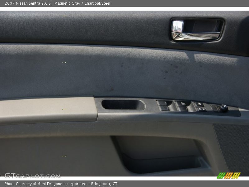 Magnetic Gray / Charcoal/Steel 2007 Nissan Sentra 2.0 S
