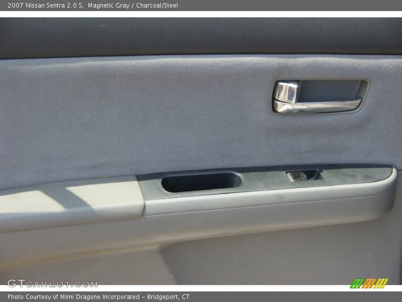 Magnetic Gray / Charcoal/Steel 2007 Nissan Sentra 2.0 S